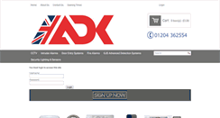 Desktop Screenshot of adk-security.com
